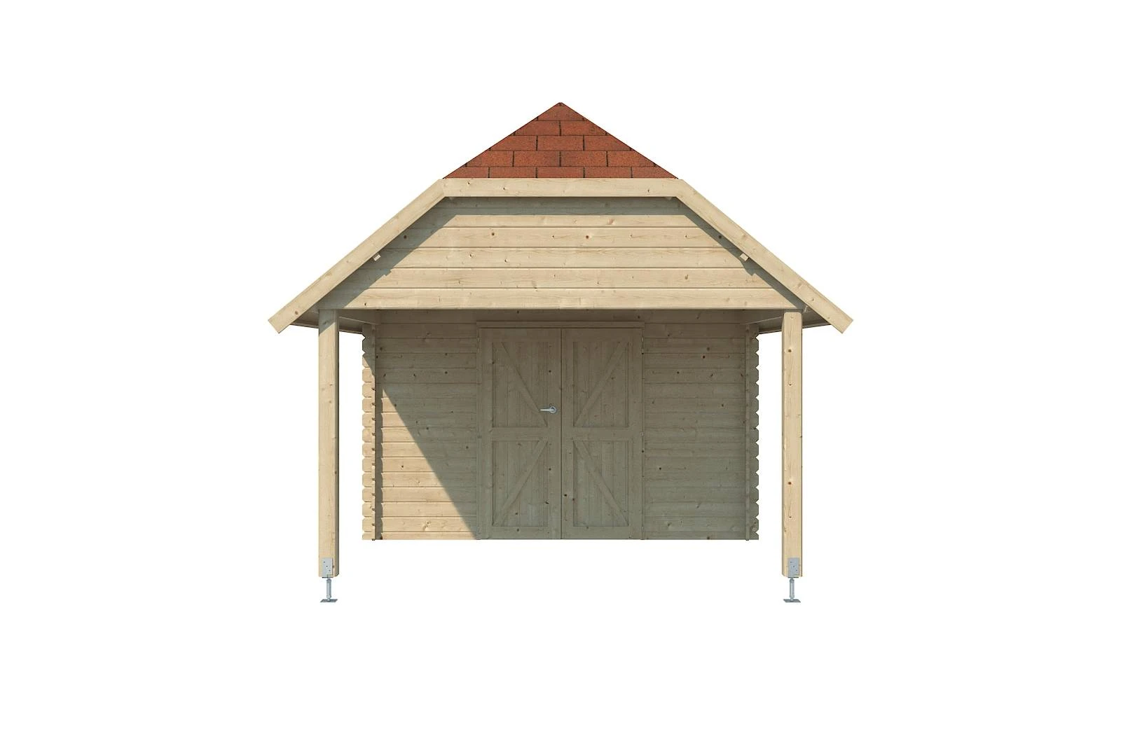 Woodlands Blokhut Oxford XL 355 x 650 cm - Afbeelding 6